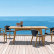 High end Knit Dining Chair by Ethimo Casa Design