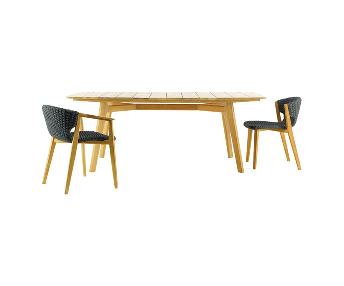 High end Knit Dining Chair by Ethimo Casa Design
