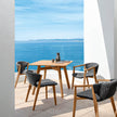 High end Knit Dining Chair by Ethimo Casa Design