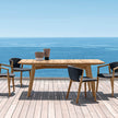 High end Knit Dining Table by Ethimo Casa Design
