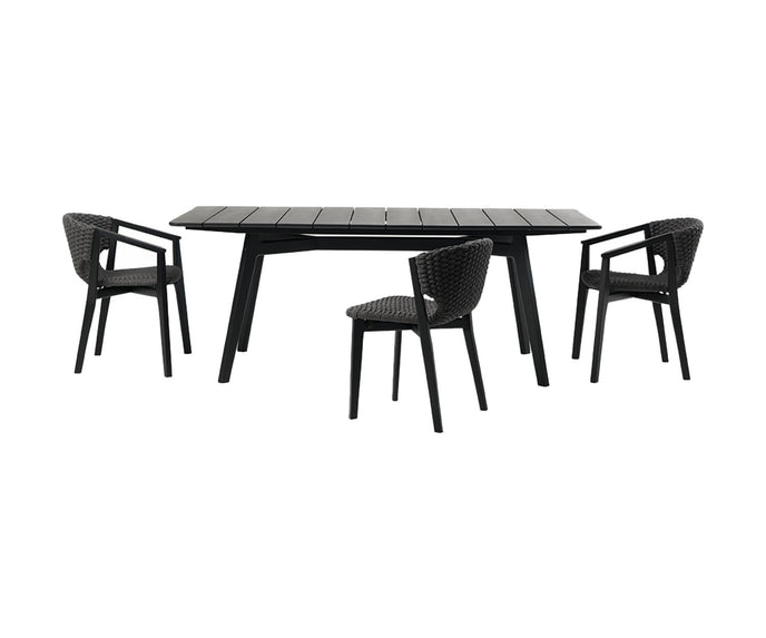 High end Knit Dining Table by Ethimo Casa Design