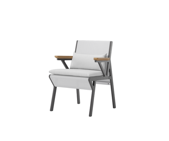 Vieques Armchair Teak Armrest I Kettal