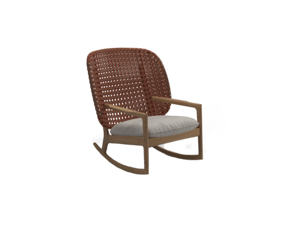 Kay High Back Rocking Chair Gloster