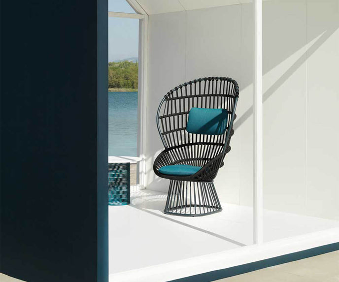 Cala High Back Armchair Kettal