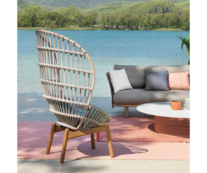 Cala High Back Armchair Kettal