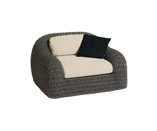 High end Kobo Anthracite Lounge Chair by Manutti Casa Design