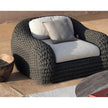 High end Kobo Anthracite Lounge Chair by Manutti Casa Design