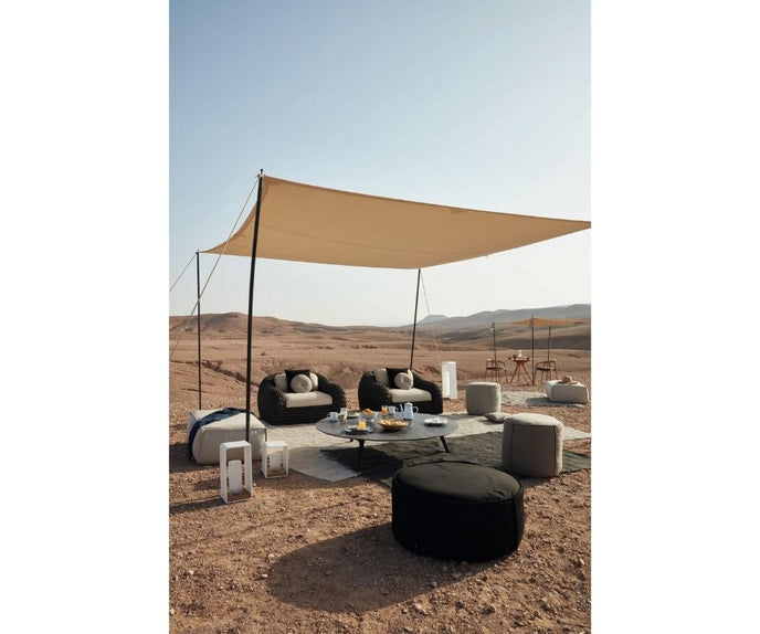 High end Kobo Anthracite Lounge Chair by Manutti Casa Design