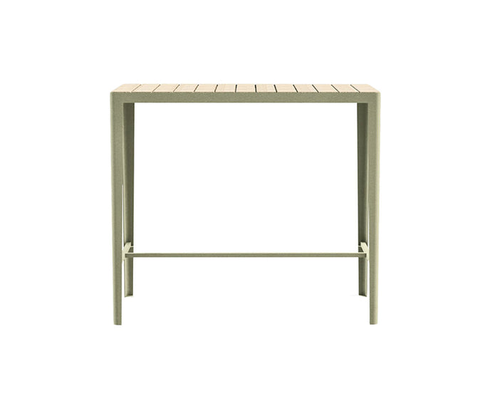 High end Laren Rectangular Bar Table by Ethimo Casa Design