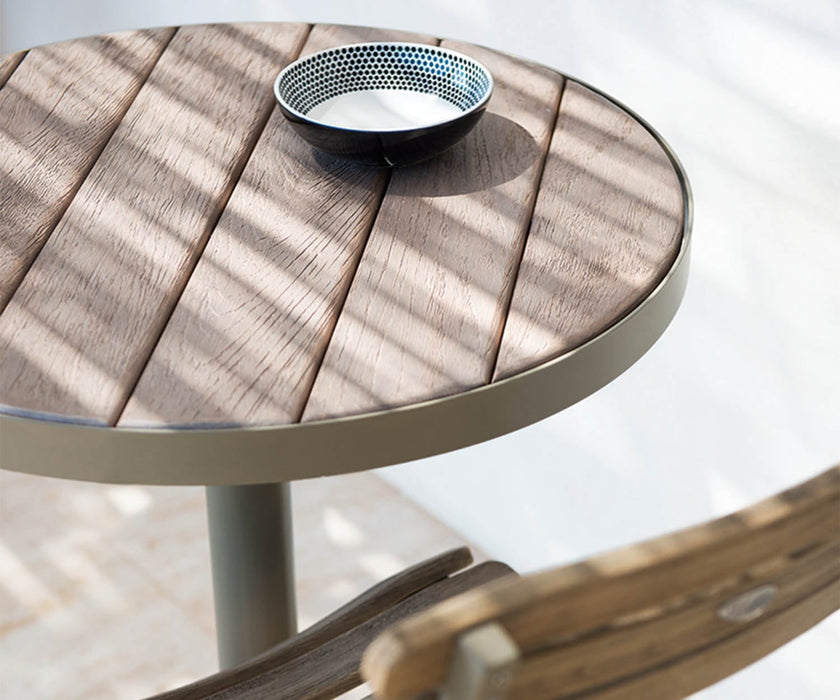 High end Laren Bar Table Round by Ethimo Casa Design