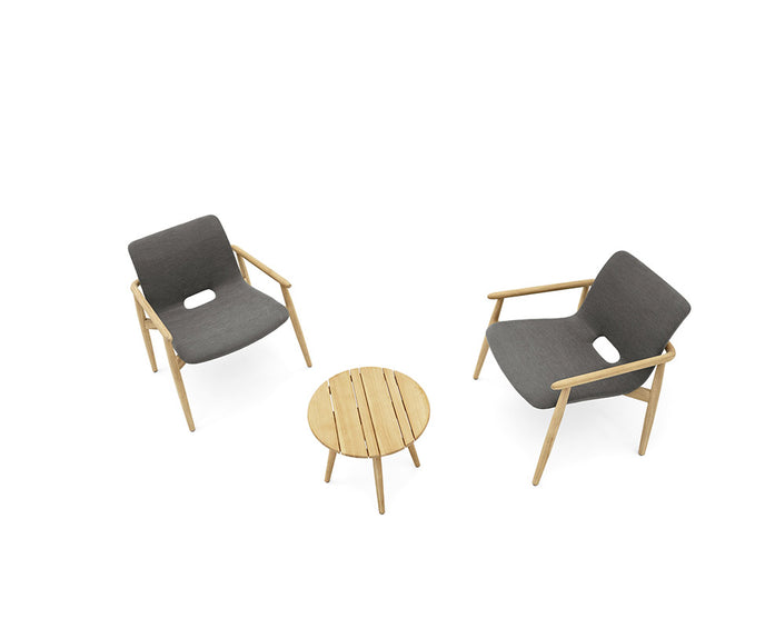 Lapis Lounge Armchair Varaschin