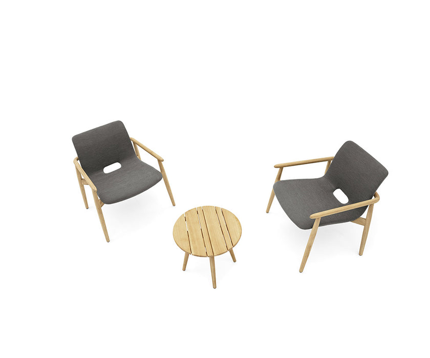 Lapis Lounge Armchair Varaschin