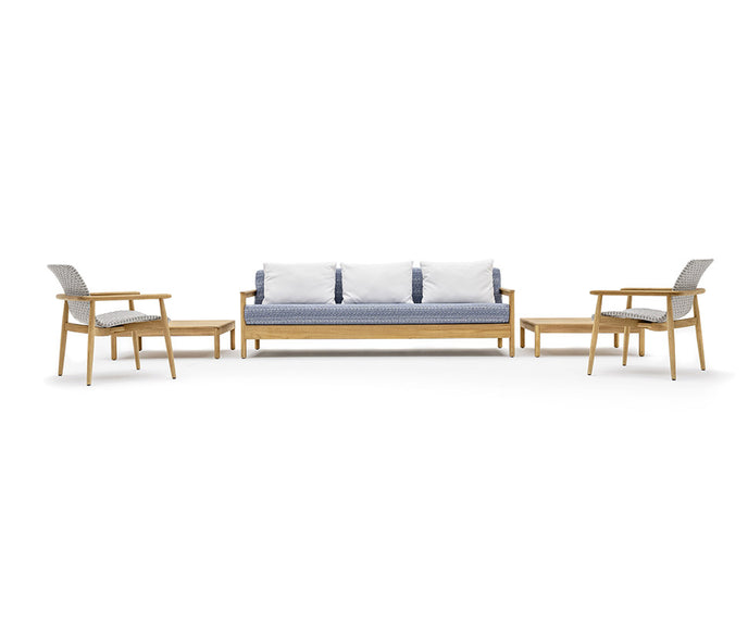 Lapis Lounge Armchair Varaschin
