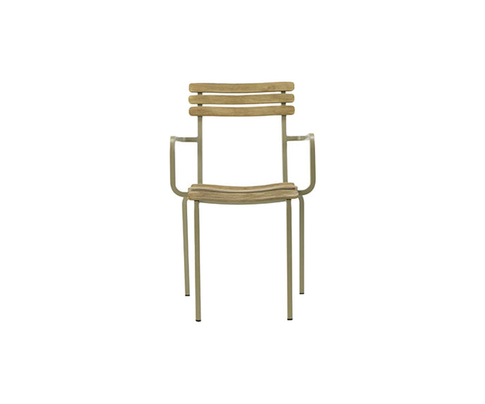 High end Laren Stacking Armchair by Ethimo Casa Design