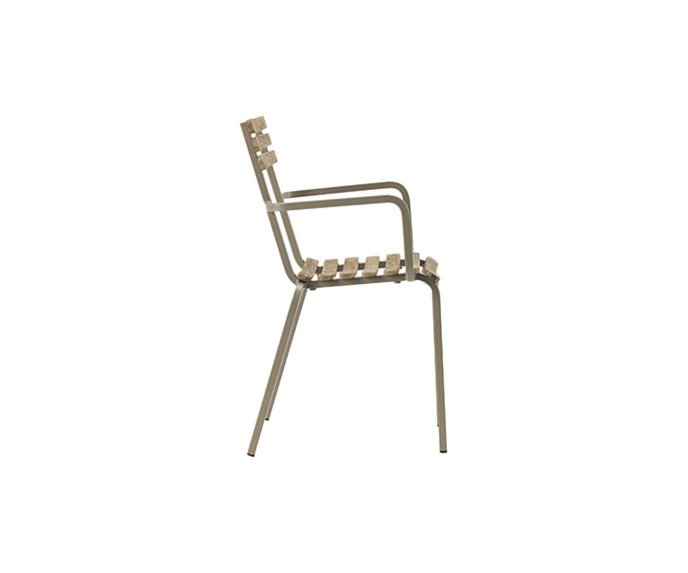 High end Laren Stacking Armchair by Ethimo Casa Design