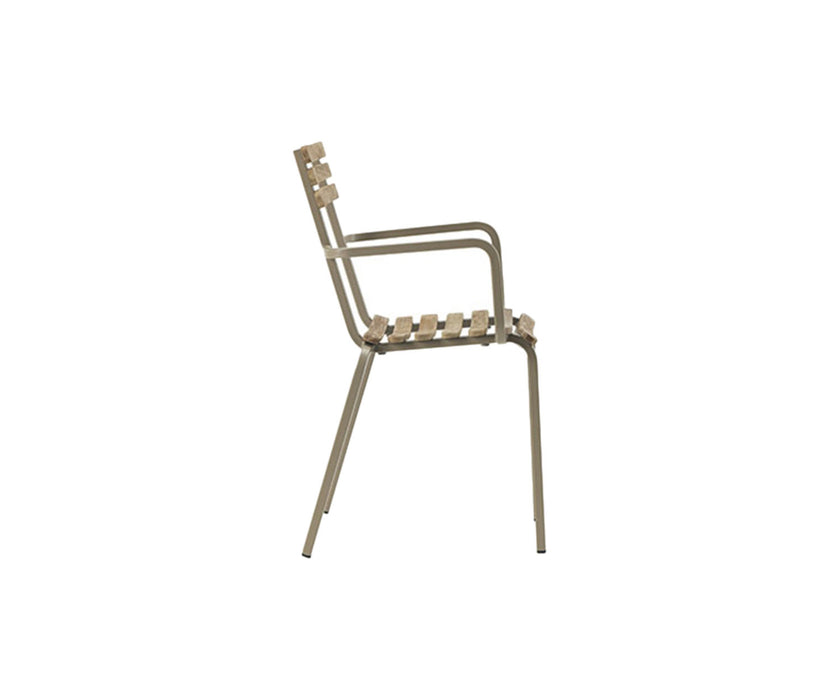 High end Laren Stacking Armchair by Ethimo Casa Design