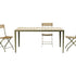High end Laren Folding Dining Chair by Ethimo Casa Design