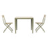 High end Laren Folding Dining Chair by Ethimo Casa Design