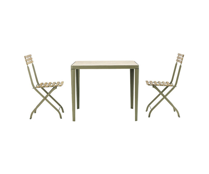 High end Laren Folding Dining Chair by Ethimo Casa Design
