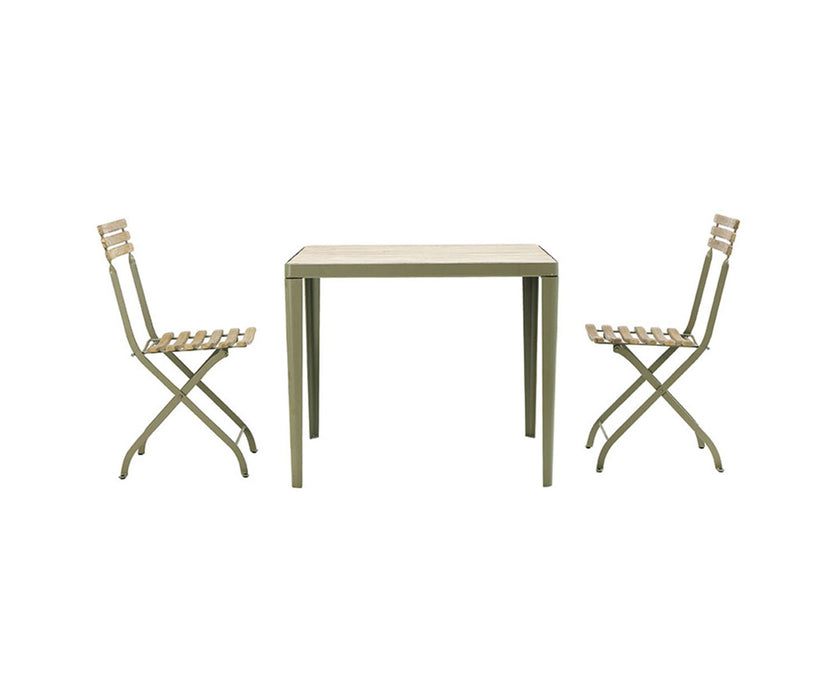 High end Laren Folding Dining Chair by Ethimo Casa Design