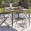 High end Laren Folding Dining Chair by Ethimo Casa Design