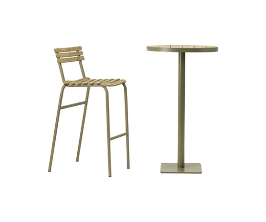 High end Laren High Stool by Ethimo Casa Design
