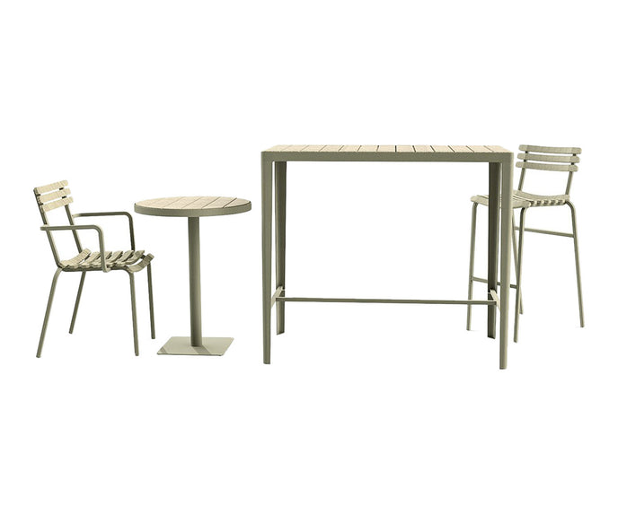 High end Laren High Stool by Ethimo Casa Design