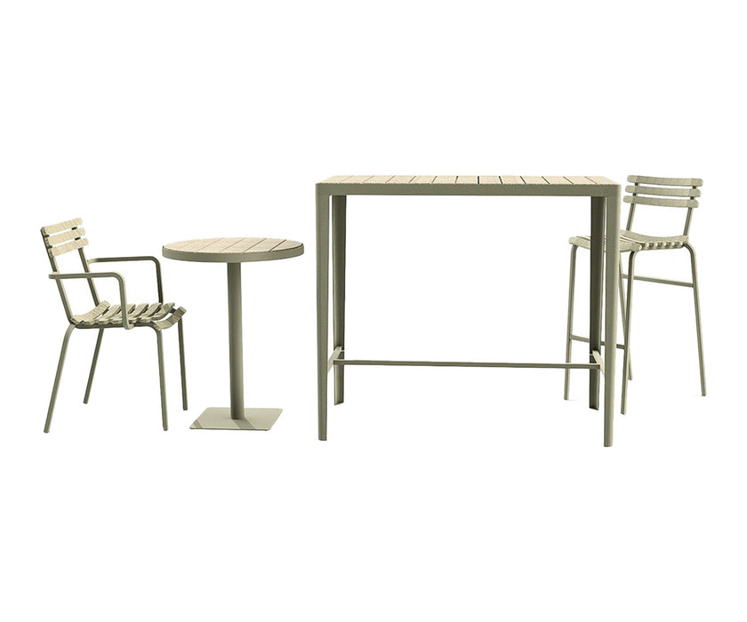 High end Laren High Stool by Ethimo Casa Design