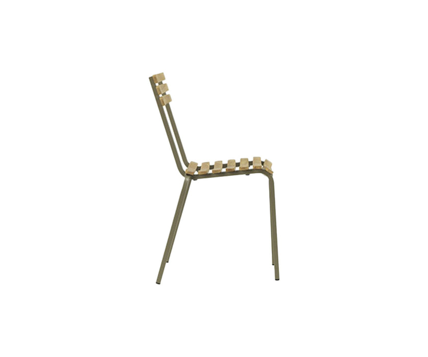 High end Laren Stacking Dining Chair by Ethimo Casa Design