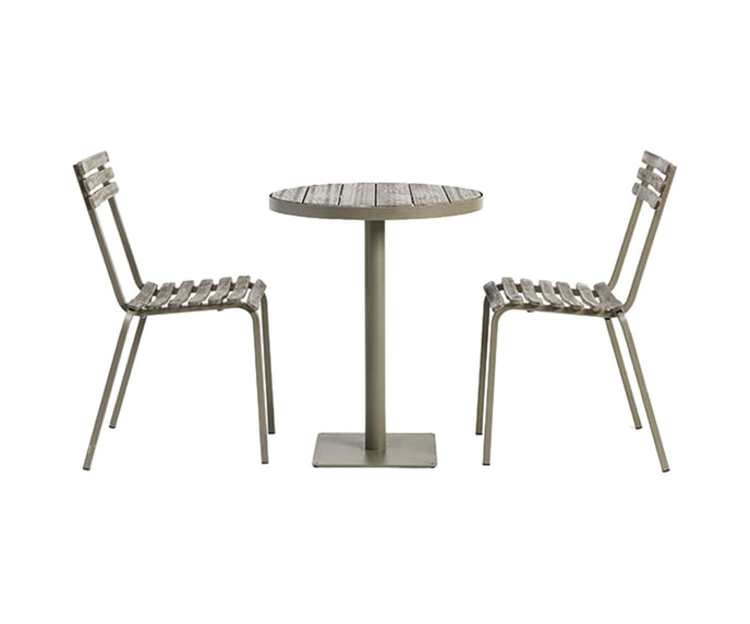 High end Laren Stacking Dining Chair by Ethimo Casa Design