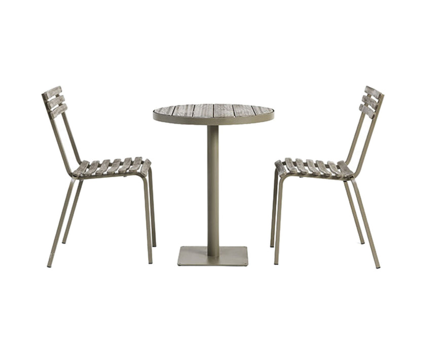 High end Laren Stacking Dining Chair by Ethimo Casa Design