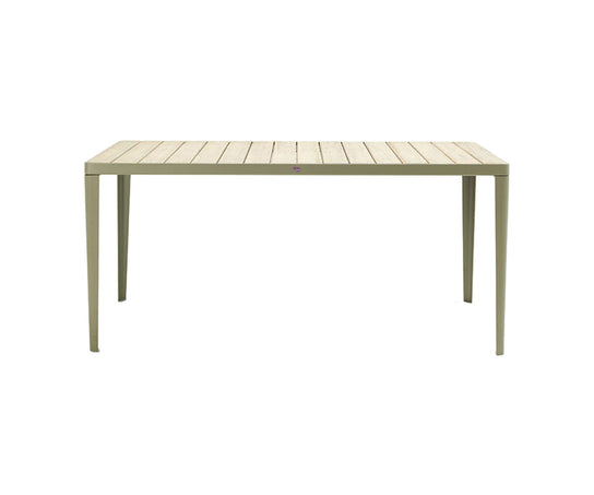 High end Laren Rectangular Dining Table by Ethimo Casa Design