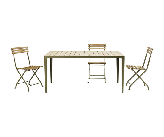 High end Laren Rectangular Dining Table by Ethimo Casa Design