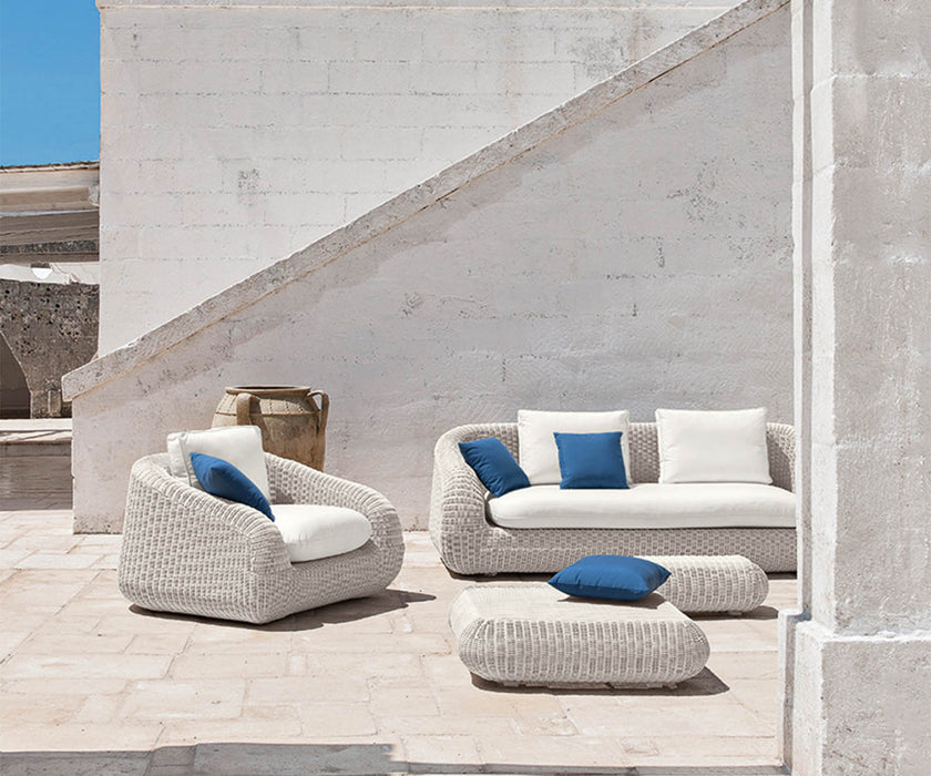 High end Phorma Loto Rectangular Coffee Table by Ethimo Casa Design