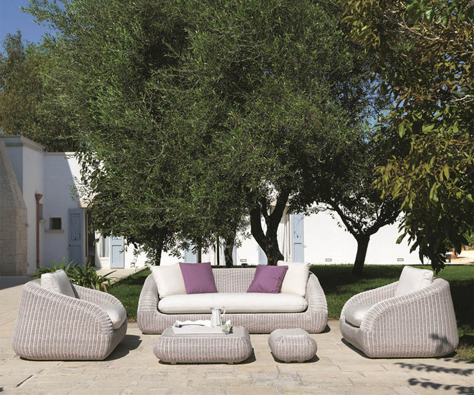 High end Phorma Loto Rectangular Coffee Table by Ethimo Casa Design