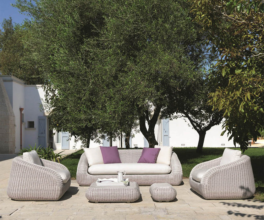 High end Phorma Loto Rectangular Coffee Table by Ethimo Casa Design