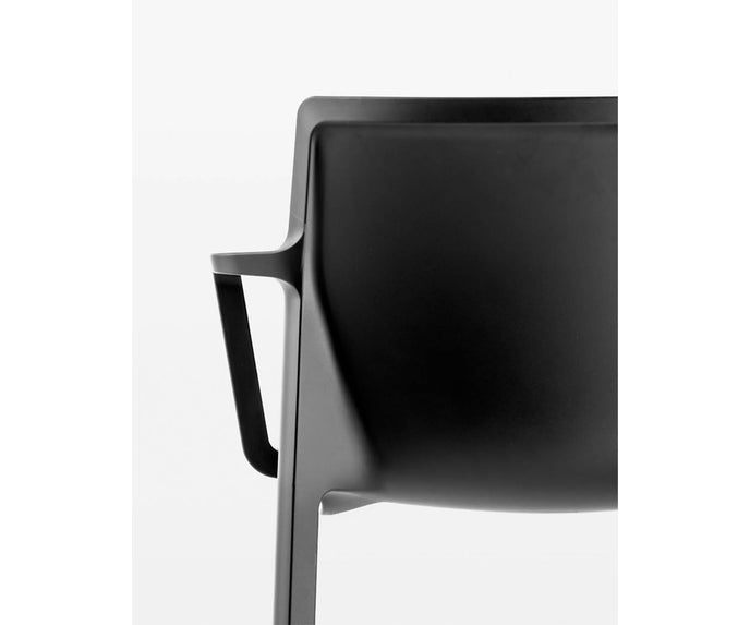 High end LP Stackable Dining Armchair by Kristalia Casa Design