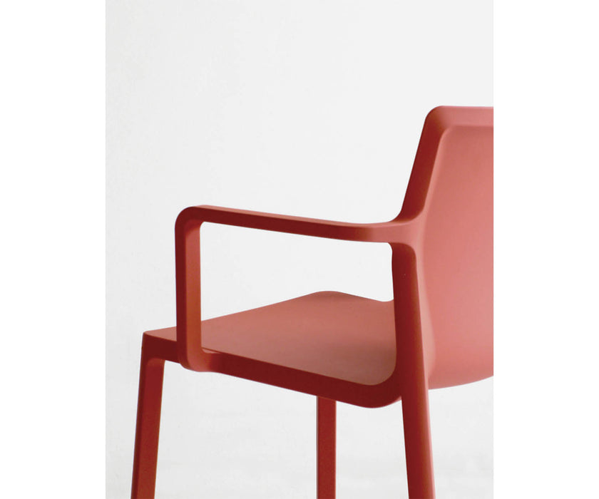 High end LP Stackable Dining Armchair by Kristalia Casa Design