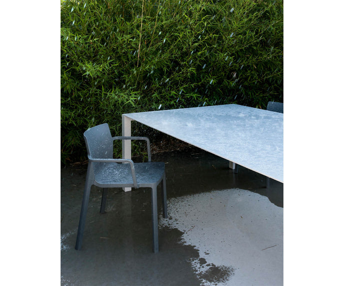 High end LP Stackable Dining Armchair by Kristalia Casa Design