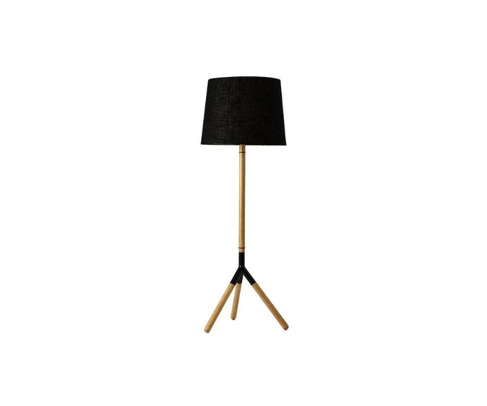 Lathe Lamp Natural oak Mater