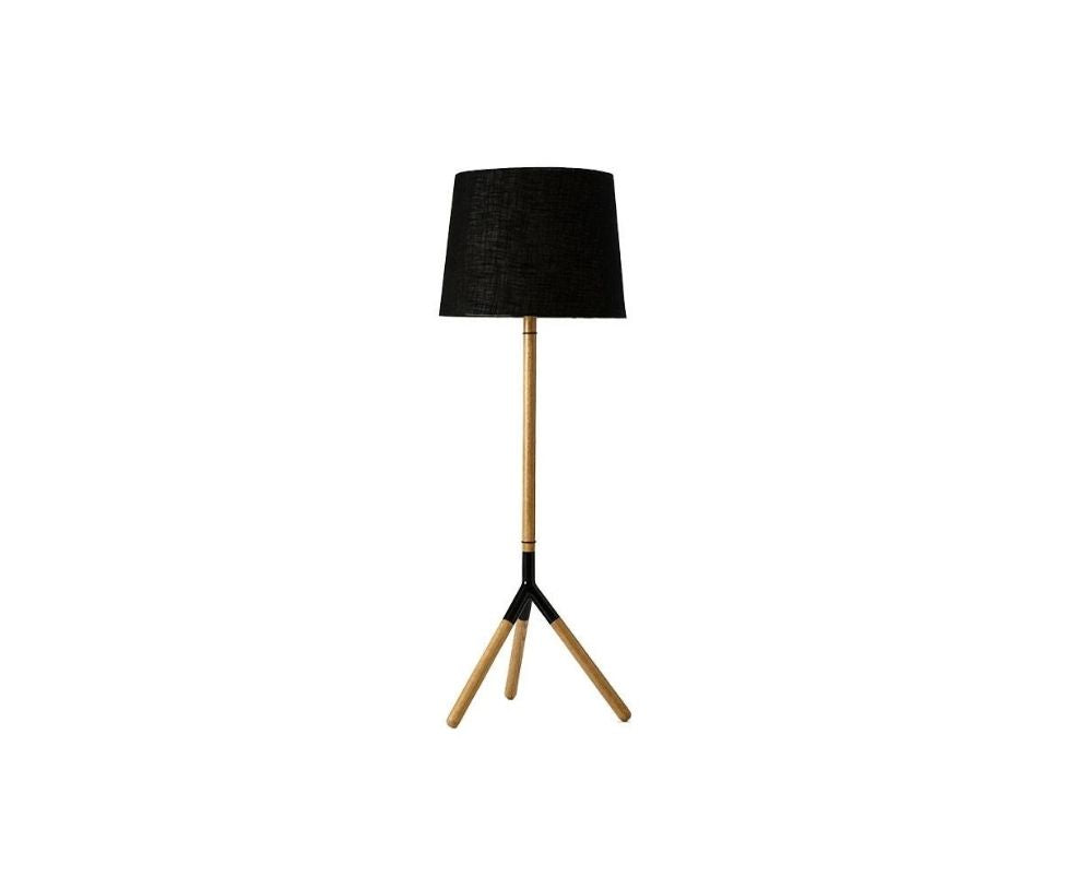 Lathe Lamp Natural oak Mater