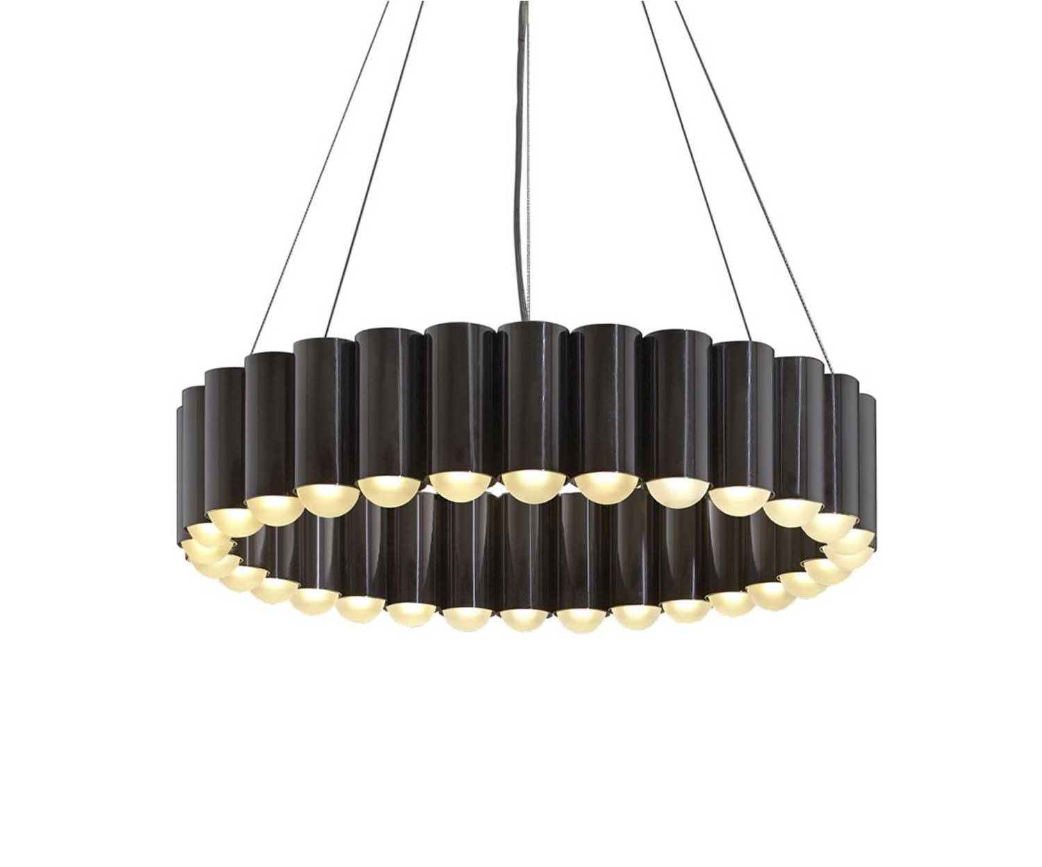 High end Carousel Gunmetal Pendant by Lee Broom Casa Design