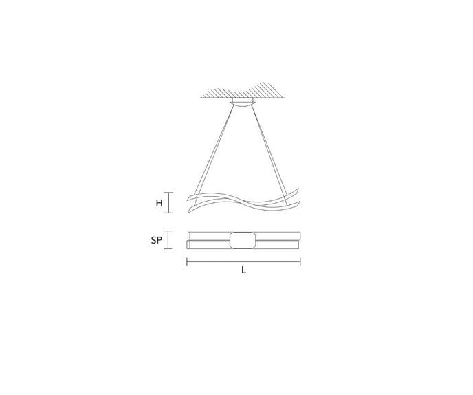 Libe S100 Suspension Lamp Masiero