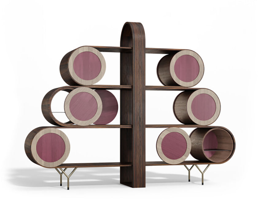 Roue Bookcase | Emmemobili