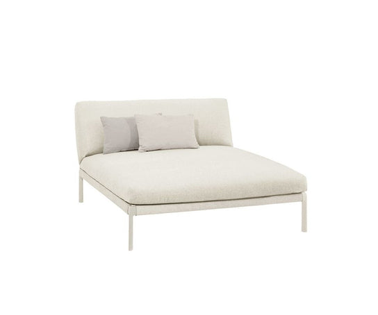 High end Livit Outdoor Chaise Longue Module by Expormim Casa Design