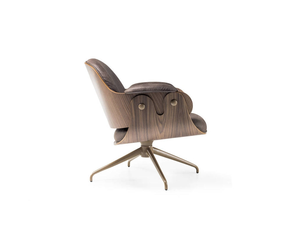 High end Low Lounge Armchair - Swivel Base by BD Barcelona Casa Design