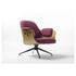 High end Low Lounge Armchair - Swivel Base by BD Barcelona Casa Design