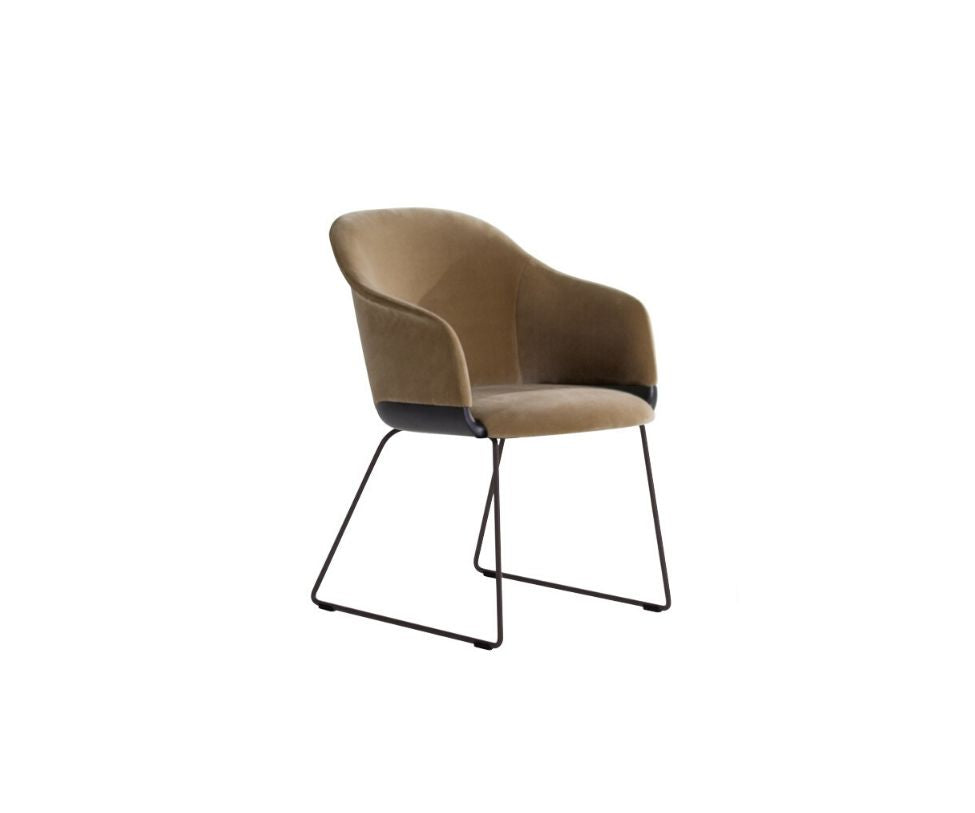 Lyz Chair/Armchair Sled Base Potocco