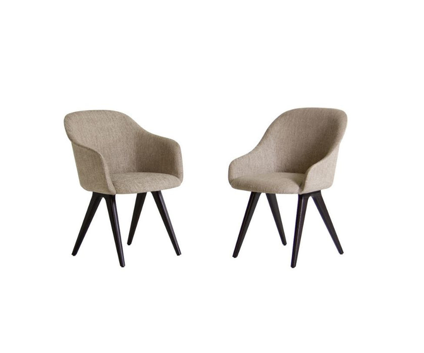 Lyz Fully Padded Seat With 4 Wooden Legs Potocco
