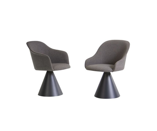 Lyz Fully Padded Seat W/Cone Base Potocco